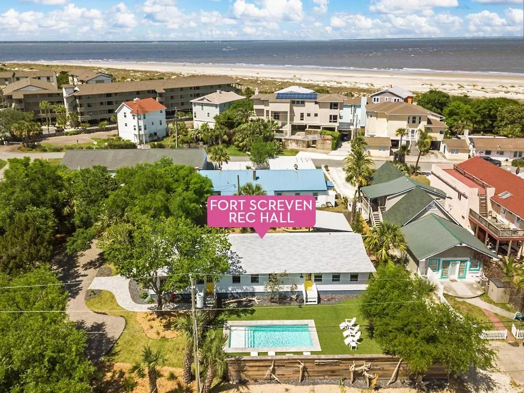 Holiday home Fort Screven Rec Hall