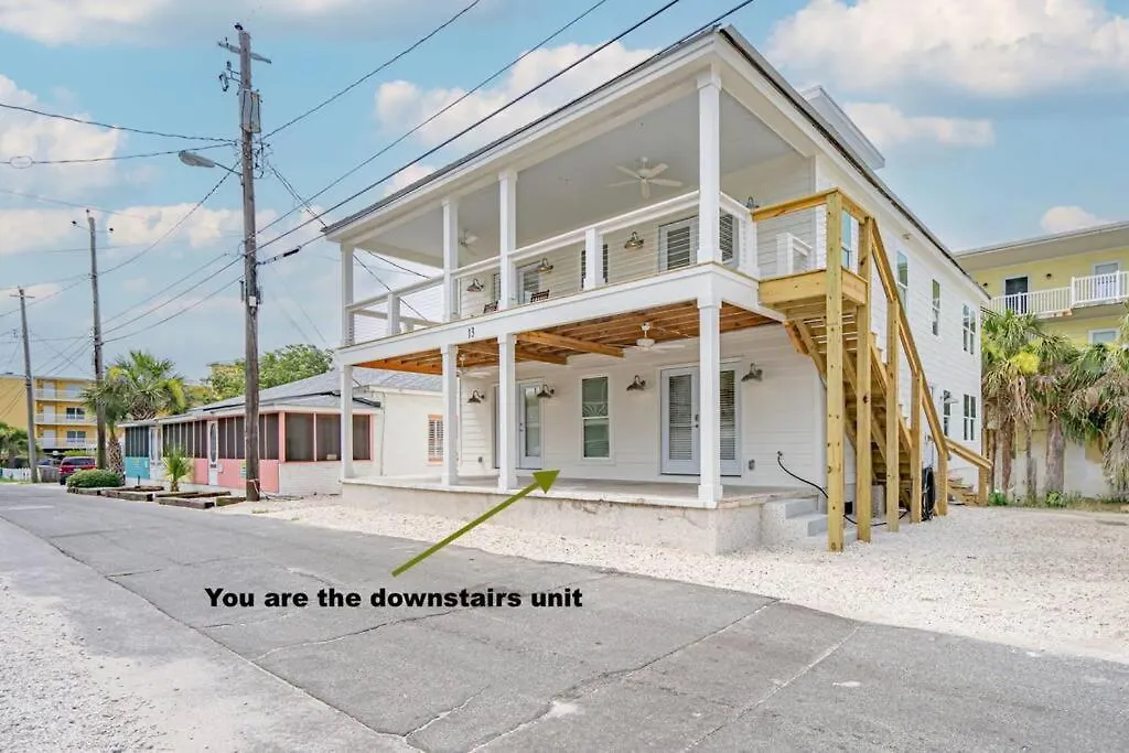Apartment Brand New Tybee Beach Home: Walk To Beach *