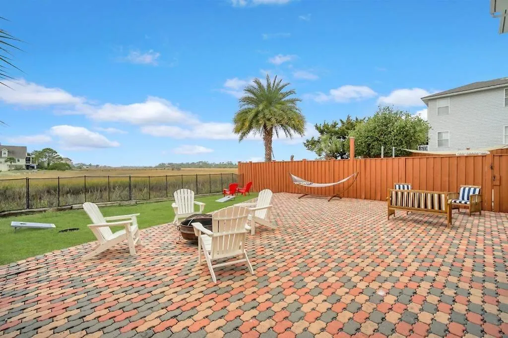 Unique 5 Bdr On The Marsh! Hot Tub Amazing Su Tybee Island