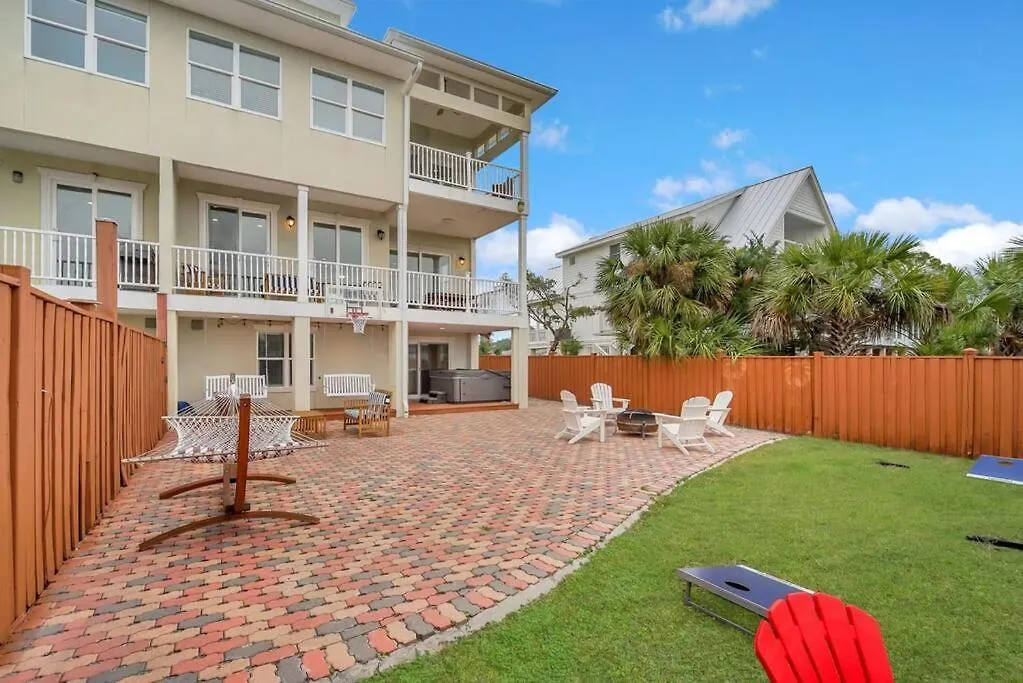 Apartment Unique 5 Bdr On The Marsh! Hot Tub Amazing Su *