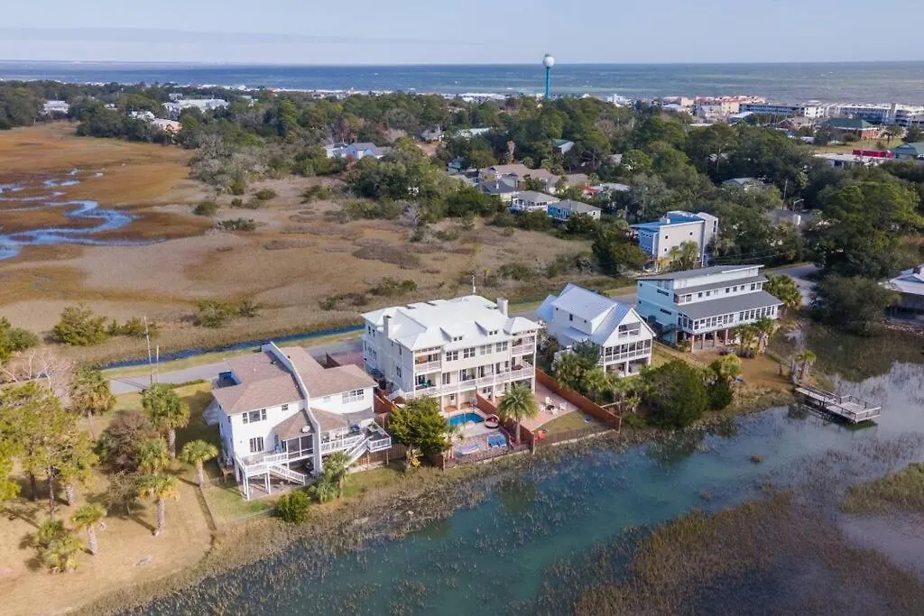 Luxury 5br W Heated Pool Unbeatable Views Tybee Island