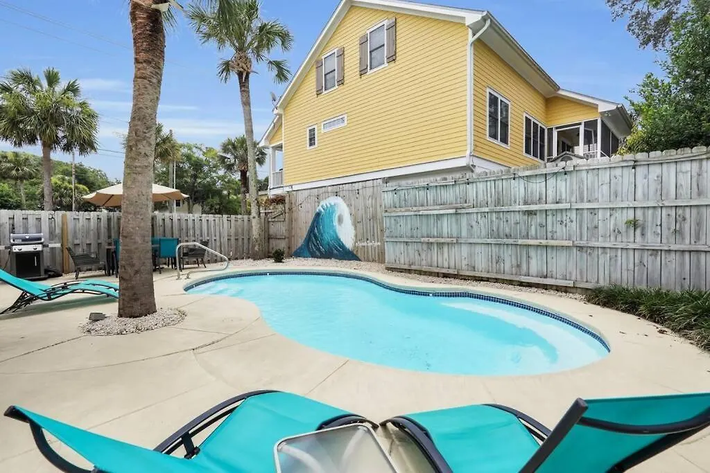 Splash Upper Unit. Heated Pool Walk To Beach! Apartment *