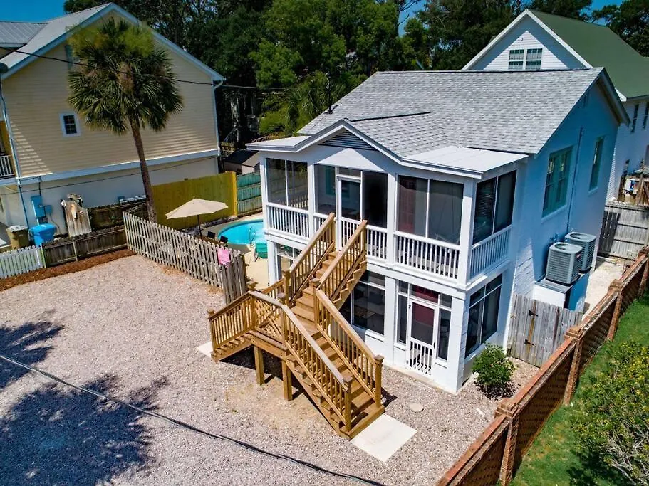 Splash Lower Unit: Heated Pool & Walk To Beach * Tybee Island
