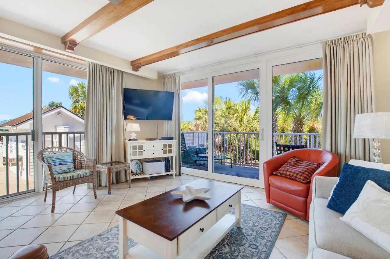 Apartment Beachfront W Ocean Views And Pool Tybee Island