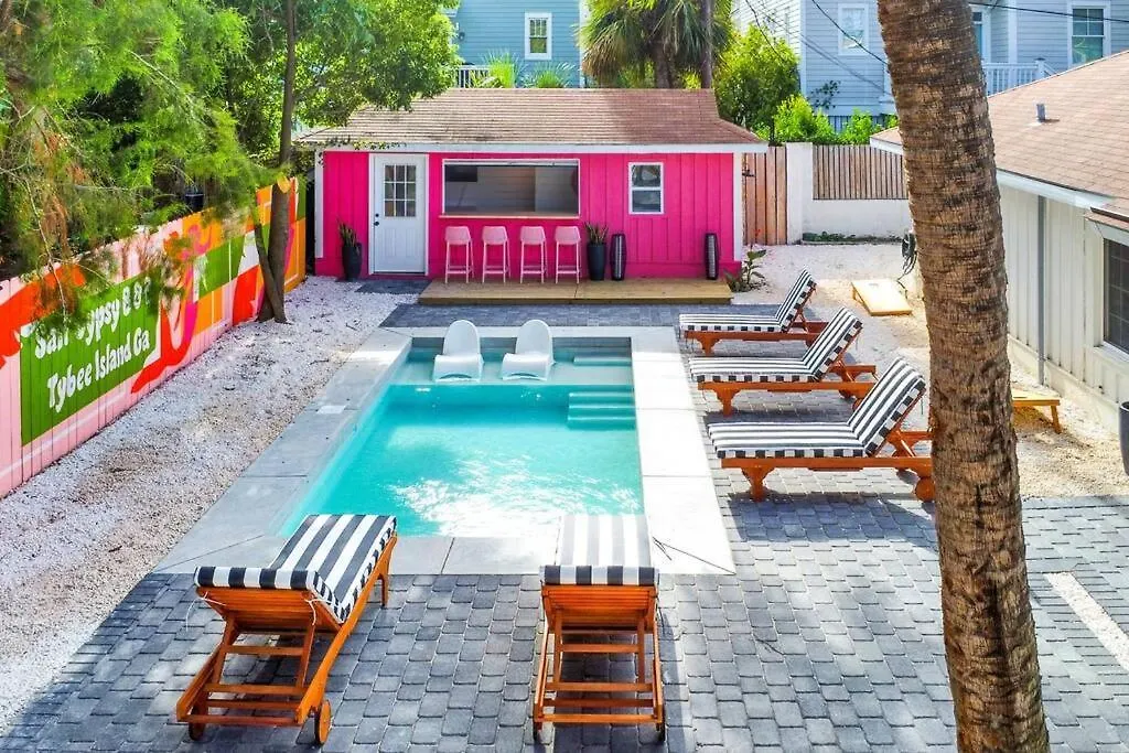 Salt Gypsy Unit A Expansive Outdoor Space W Pool * Tybee Island