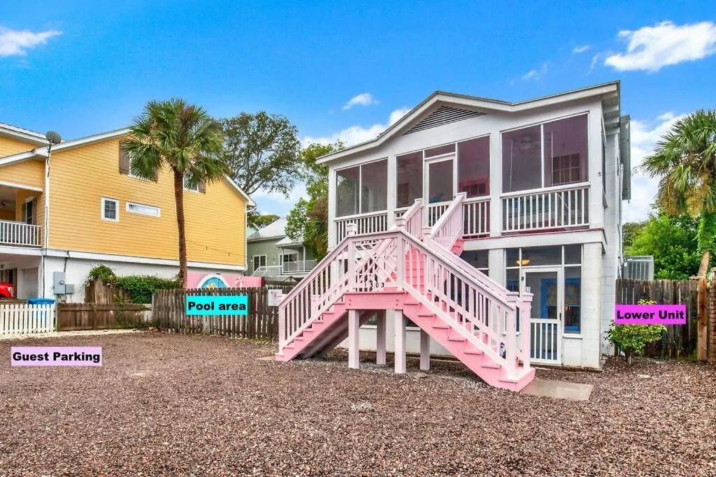 Splash Lower Unit Heated Pool Walk To * Tybee Island