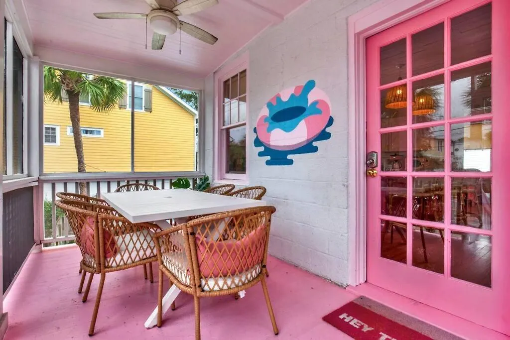 The Splash Estate 4 Bdr W Heated Pool * Tybee Island