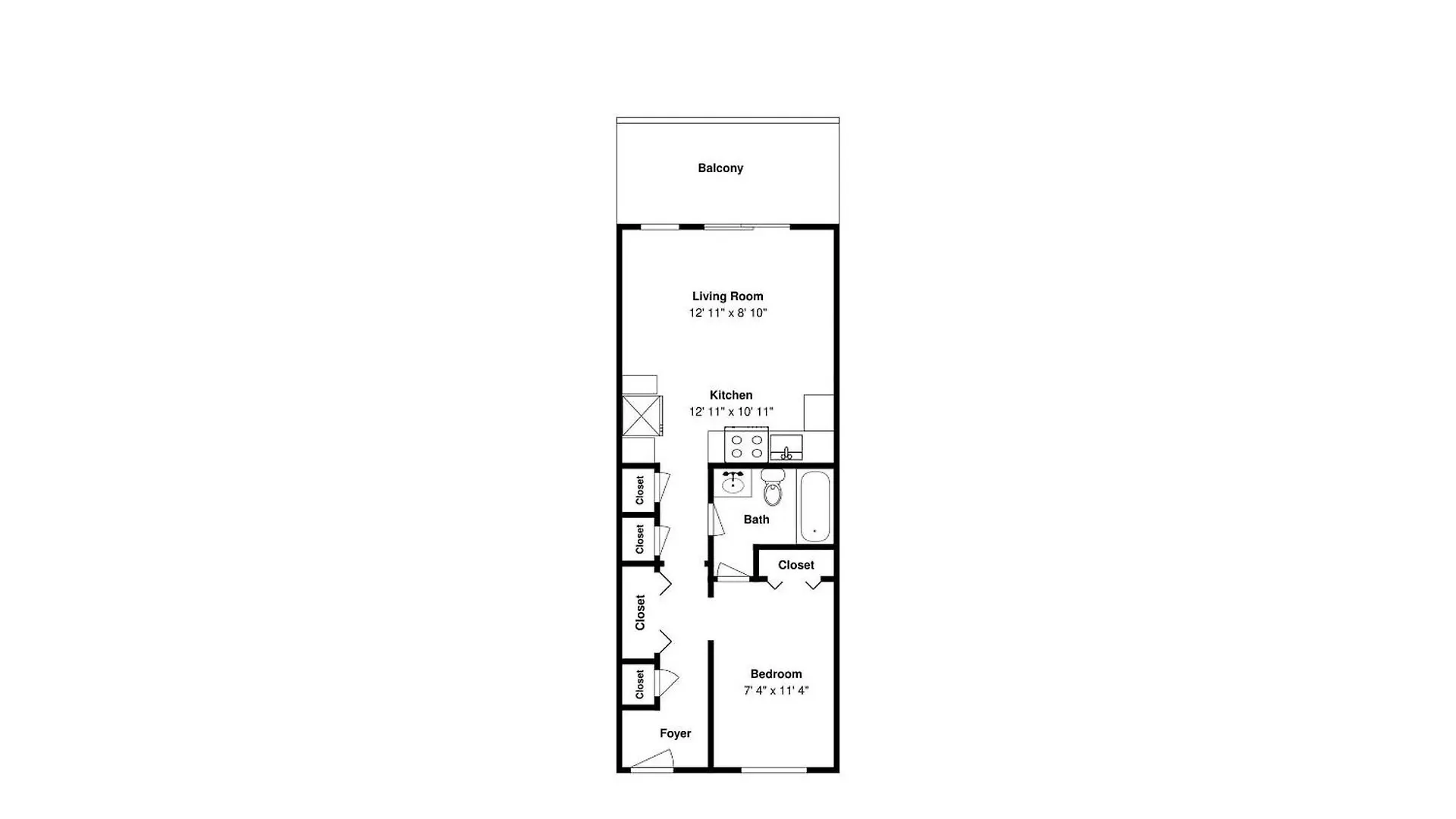Racquet A117 Apartment