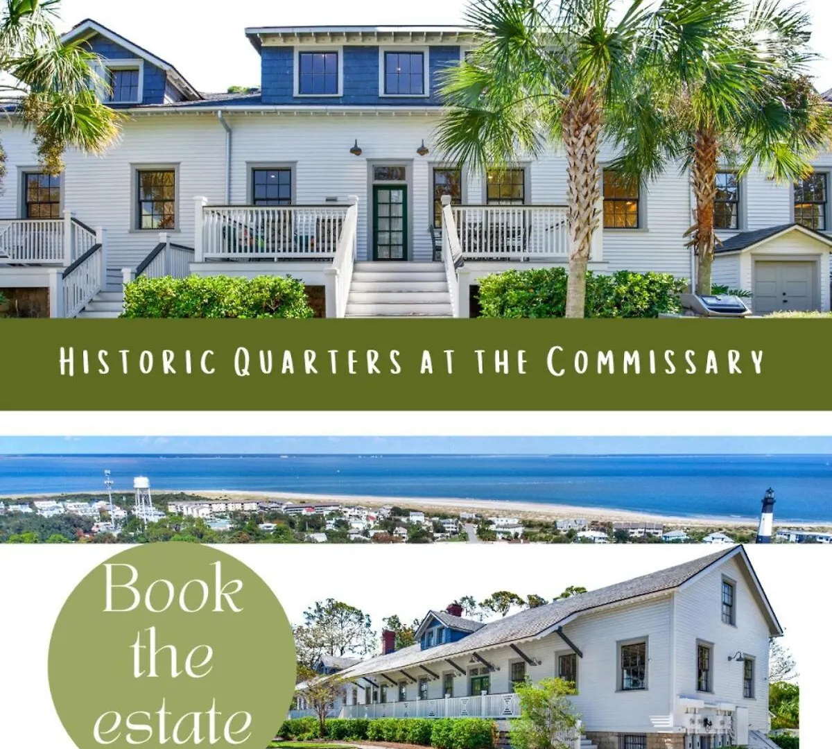 Historic Quarters At The Commissary 3 Unit Estate Tybee Island