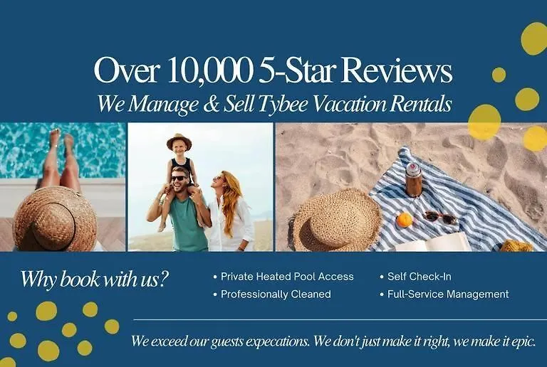 Sunbelievable Holiday home Tybee Island