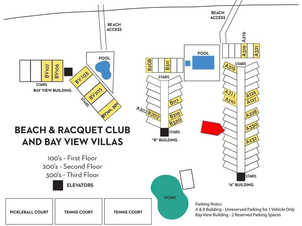 Beachside Condo-water And Pool View Floor Apartment