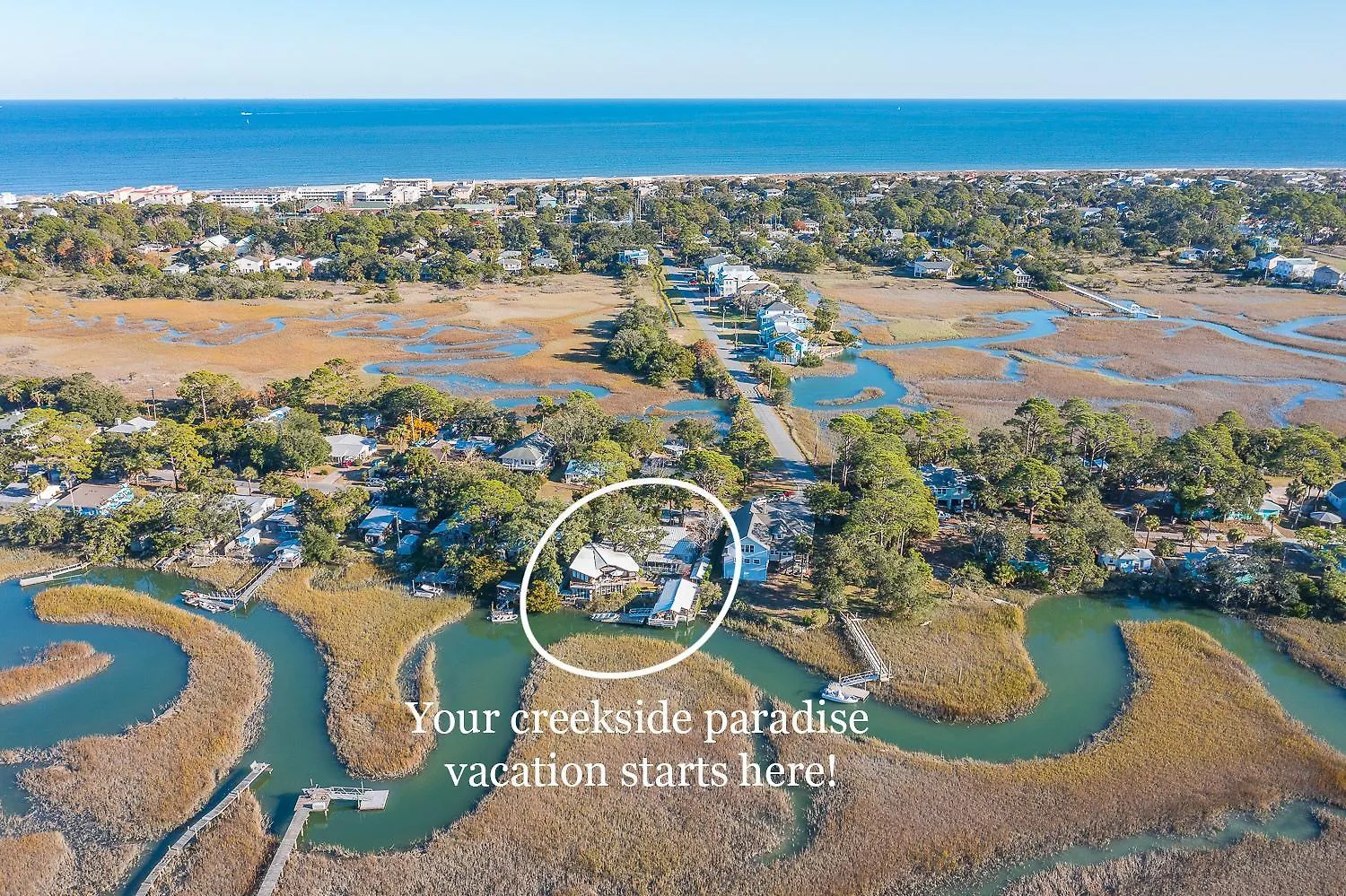 Creekside Paradise Tybee Island