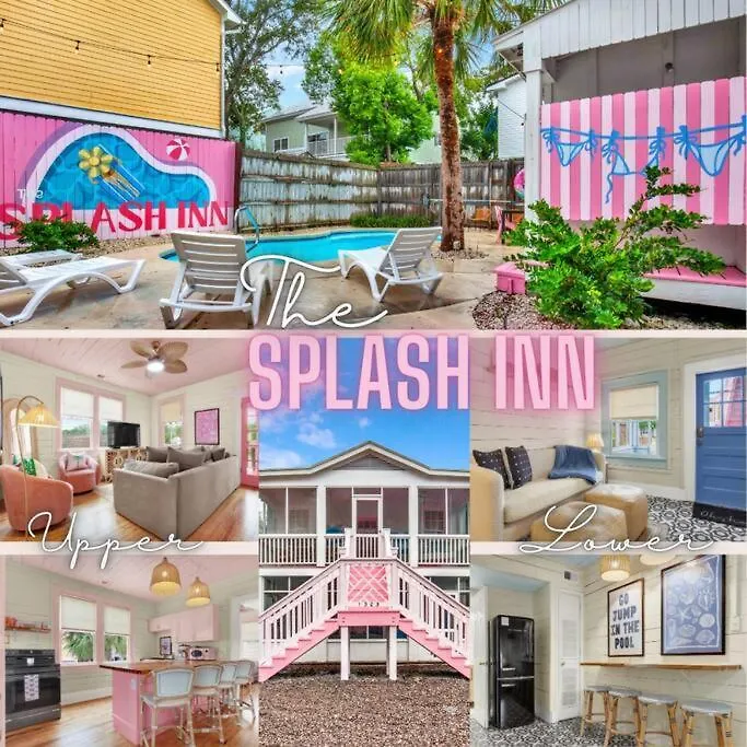 The Splash Estate 4 Bdr W Heated Pool *