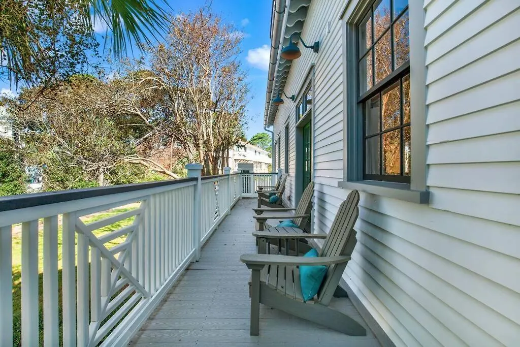 Lägenhet Historic Quarters At The Commissary Unit 3 Tybee Island